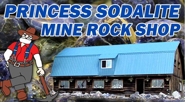 Princess Sodalite Mine banner